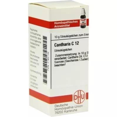 CANTHARIS C 12 rutuliukų, 10 g