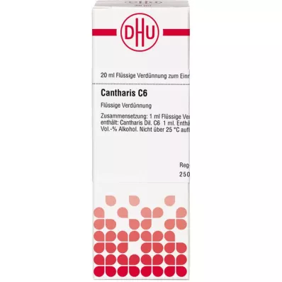 CANTHARIS C 6 skiedinys, 20 ml