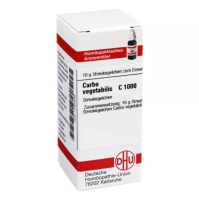 DHU Carbo vegetabilis C 1000 rutuliukai, 10 g