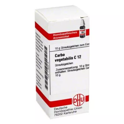 DHU Carbo vegetabilis C 12 rutuliukai, 10 g