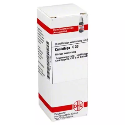DHU Cimicifuga C 30 skiedimas, 20 ml DHU Cimicifuga C 30 skiedimas, 20 ml