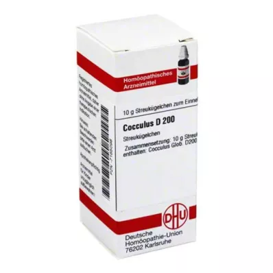 DHU Cocculus D 200 rutuliukų, 10 g DHU Cocculus D 200 rutuliukų, 10 g