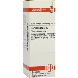 CORTISONUM D 12 skiedinys, 20 ml