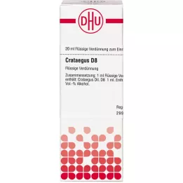 CRATAEGUS D 8 skiedinys, 20 ml