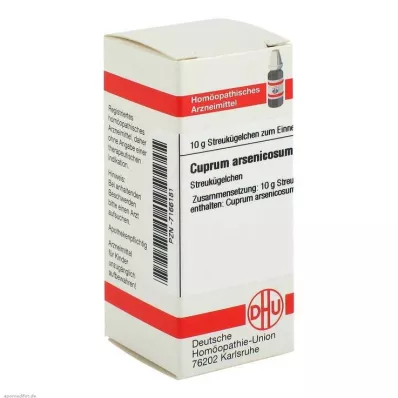 DHU Cuprum arsenicosum C 200 rutuliukai, 10 g DHU Cuprum arsenicosum C 200 rutuliukai, 10 g