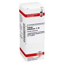 CUPRUM METALLICUM C 30 skiedinys, 20 ml