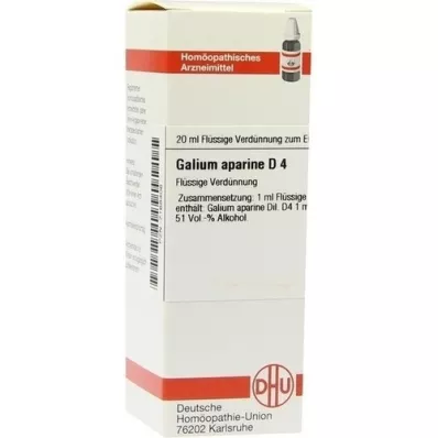 GALIUM APARINE D 4 skiedinys, 20 ml