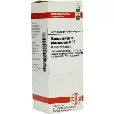 HARPAGOPHYTUM PROCUMBENS C 30 skiedinys, 20 ml