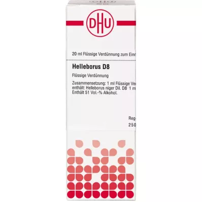 HELLEBORUS D 8 skiedinys, 20 ml
