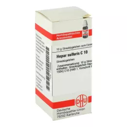 HEPAR SULFURIS C 10 rutuliukų, 10 g