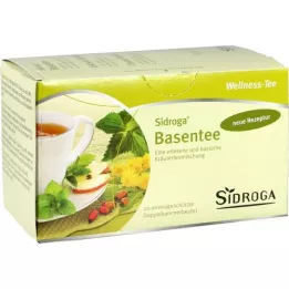 SIDROGA Wellness šarminės arbatos filtravimo maišelis, 20X1,5 g