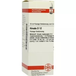 HIRUDO D 12 skiedinys, 20 ml
