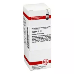 HIRUDO D 12 skiedinys, 20 ml