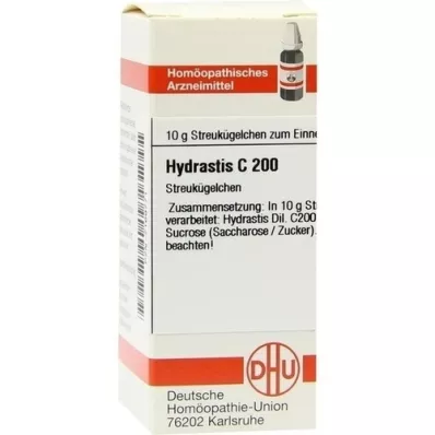 HYDRASTIS C 200 rutuliukų, 10 g