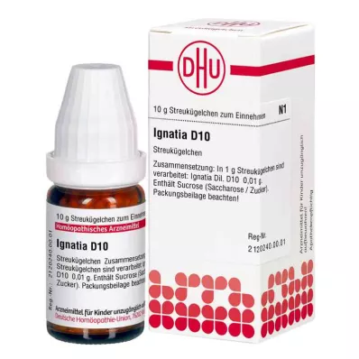 Ignatia D10 rutuliukai (10 g) Ignatia D10 rutuliukai (10 g)