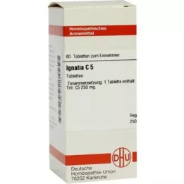 IGNATIA C 5 tabletės, 80 kapsulių