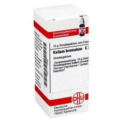 KALIUM BROMATUM C 200 rutuliukų, 10 g
