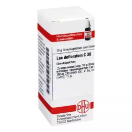 DHU Lac defloratum C 30 rutuliukų, 10 g