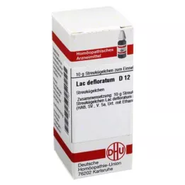 DHU Lac defloratum D 12 rutuliukų, 10 g