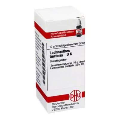 LACHNANTHES tinctoria D 6 rutuliukai, 10 g