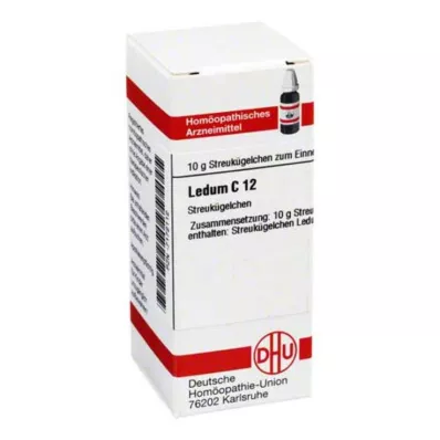 DHU Ledum C 12 rutuliukai, 10 g