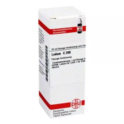LEDUM C 200 skiedinys, 20 ml