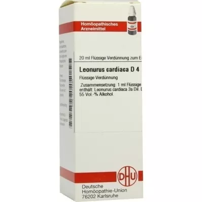 LEONURUS CARDIACA D 4 skiedinys, 20 ml