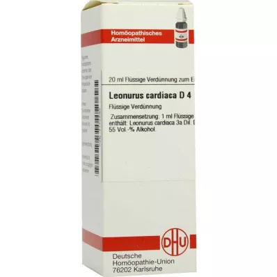LEONURUS CARDIACA D 4 skiedinys, 20 ml