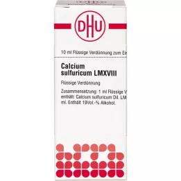 CALCIUM SULFURICUM LM XVIII Praskiedimas, 10 ml