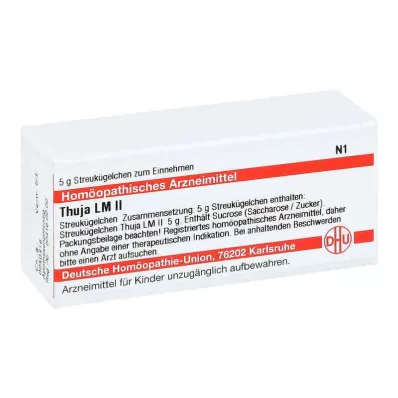 THUJA LM II Rutuliukai, 5 g