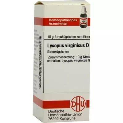LYCOPUS VIRGINICUS D 12 rutuliukų, 10 g