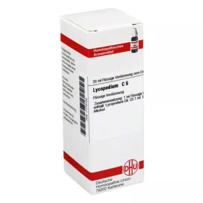 LYCOPODIUM C 6 skiedinys, 20 ml LYCOPODIUM C 6 skiedinys, 20 ml