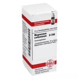 MAGNESIUM CARBONICUM D 200 rutuliukų, 10 g
