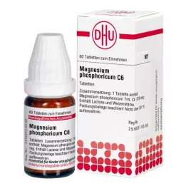MAGNESIUM PHOSPHORICUM C 6 tabletės, 80 kapsulių