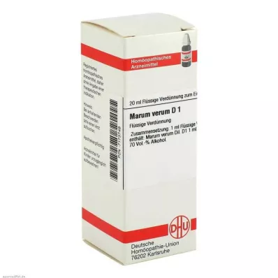 DHU Marum verum D 1 skiedimas, 20 ml