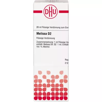 MELISSA D 2 skiedinys, 20 ml