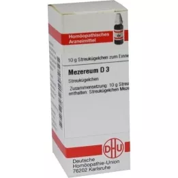 MEZEREUM D 3 rutuliukai, 10 g