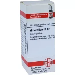 MILLEFOLIUM D 12 rutuliukų, 10 g