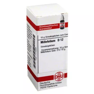 MILLEFOLIUM D 12 rutuliukų, 10 g
