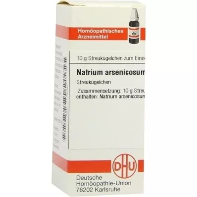 NATRIUM ARSENICOSUM C 30 rutuliukų, 10 g