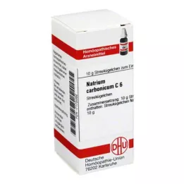 NATRIUM CARBONICUM C 6 rutuliukai, 10 g