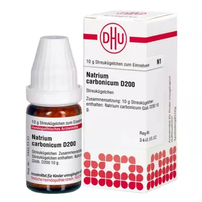 Sodium Carbonicum D200 rutuliukai (10 g)