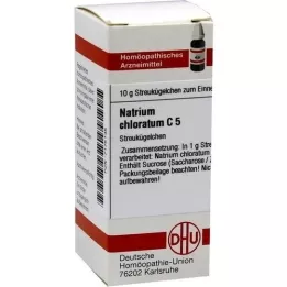 NATRIUM CHLORATUM C 5 rutuliukai, 10 g