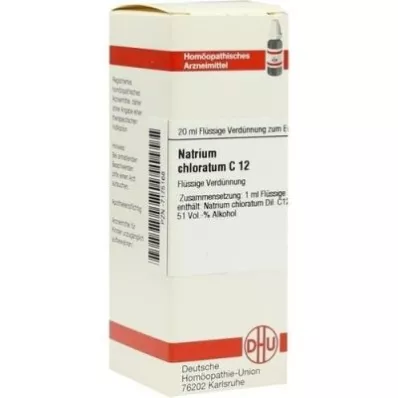 Sodium Chloratum C12 skiedimas (20 ml) Sodium Chloratum C12 skiedimas (20 ml)