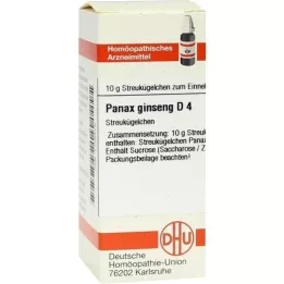 PANAX GINSENG D 4 rutuliukai, 10 g