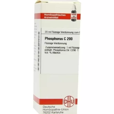 PHOSPHORUS C 200 skiedinys, 20 ml