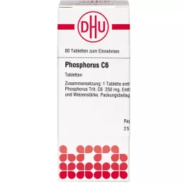 PHOSPHORUS C 6 tabletės, 80 kapsulių