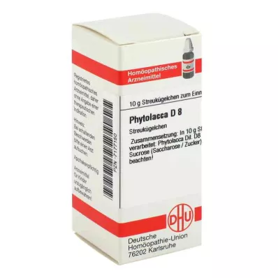 PHYTOLACCA D 8 rutuliukai, 10 g