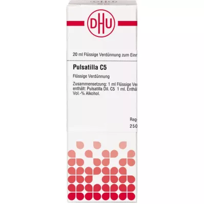 PULSATILLA C 5 skiedinys, 20 ml