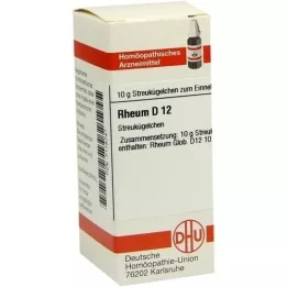 RHEUM D 12 rutuliukų, 10 g